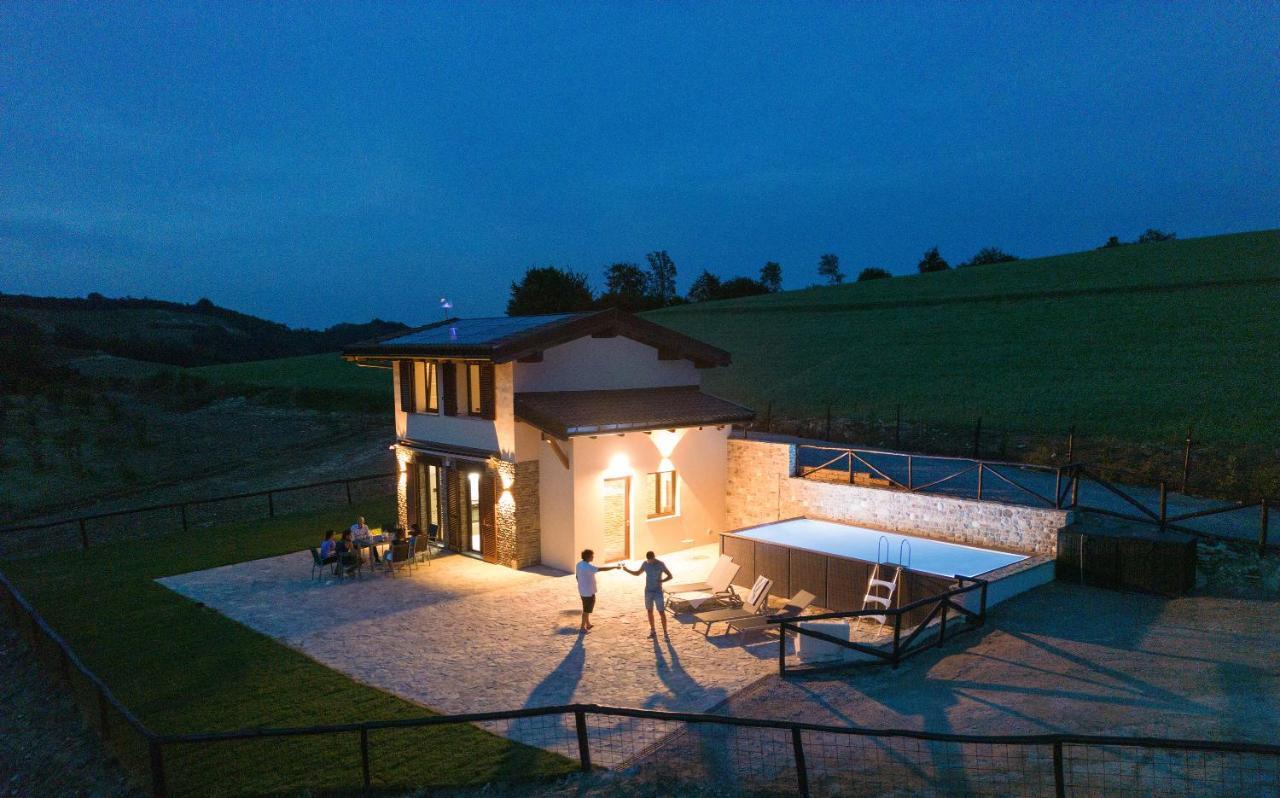 Вилла Il Casot Private House With Pool Borgomale Экстерьер фото