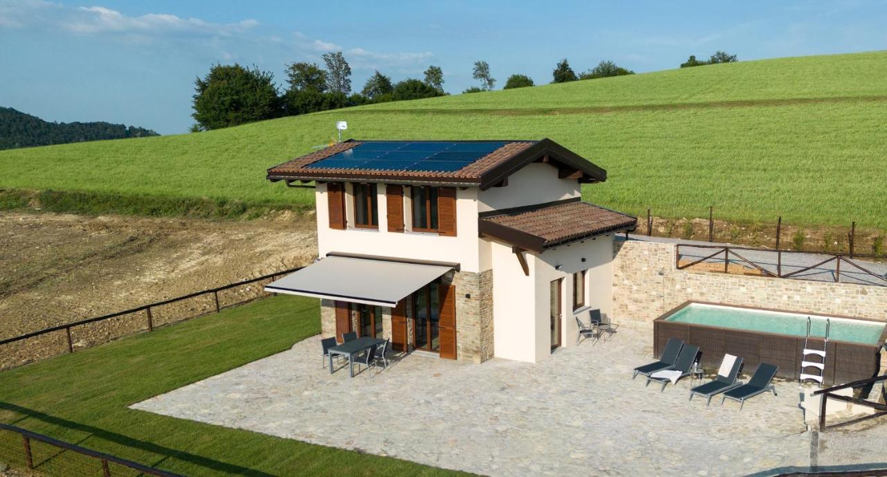 Вилла Il Casot Private House With Pool Borgomale Экстерьер фото